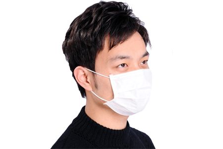 2 Ply Disposable Non Woven Face Mask