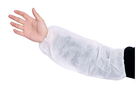 Turbobm Disposable Oversleeve Disposable Non-woven Fabrics Oversleeves Arm Sleeves Protective Covers Oil Resistance Cleaning Oversleeves Sleeve Covers