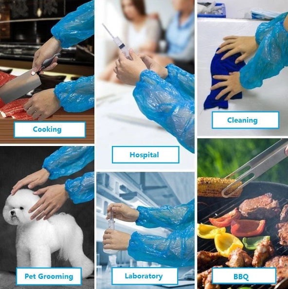 Disposable Poly Sleeves Disposable Poly Sleeves